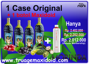 Promo June 2014 1 Case Original + Maxidoid
